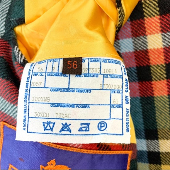 Etro Tartan Wool Blazer - Picture 6 of 8